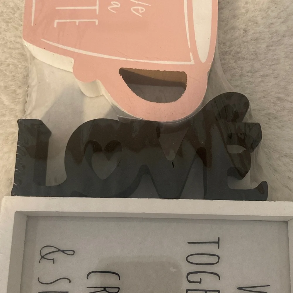 Target BP 2023 Valentines Day Mug, Love, Cream and Sugar Sign